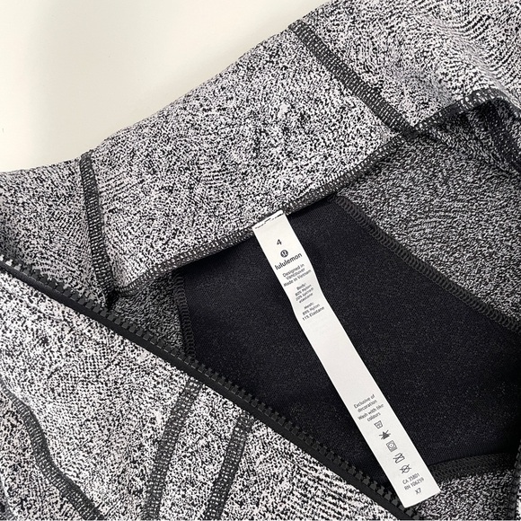 Lululemon Define Jacket Inverted Feathered Jacquard White Black - Picture 10 of 10